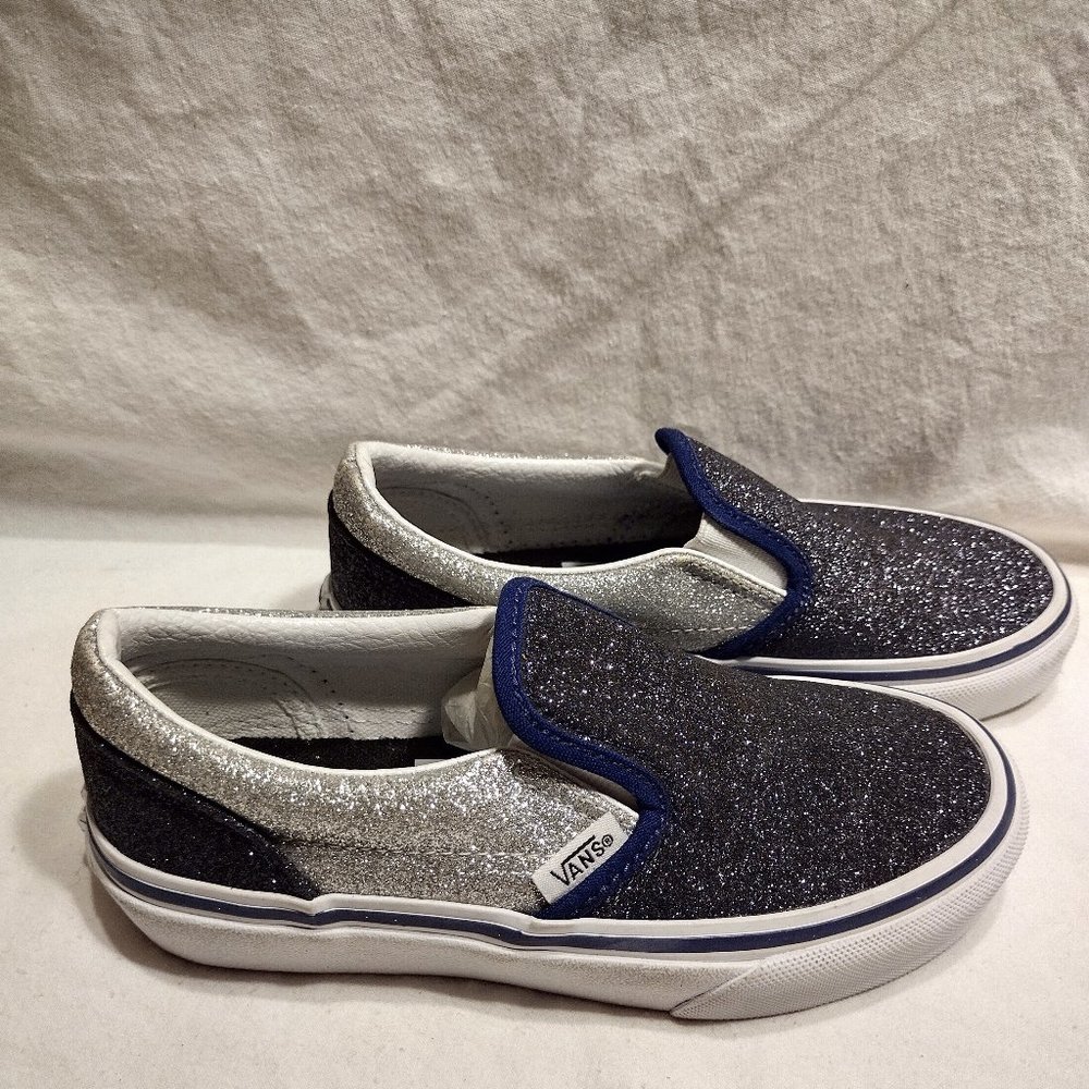 🌎 Vans || Classic Slip-On Glitter Sneaker